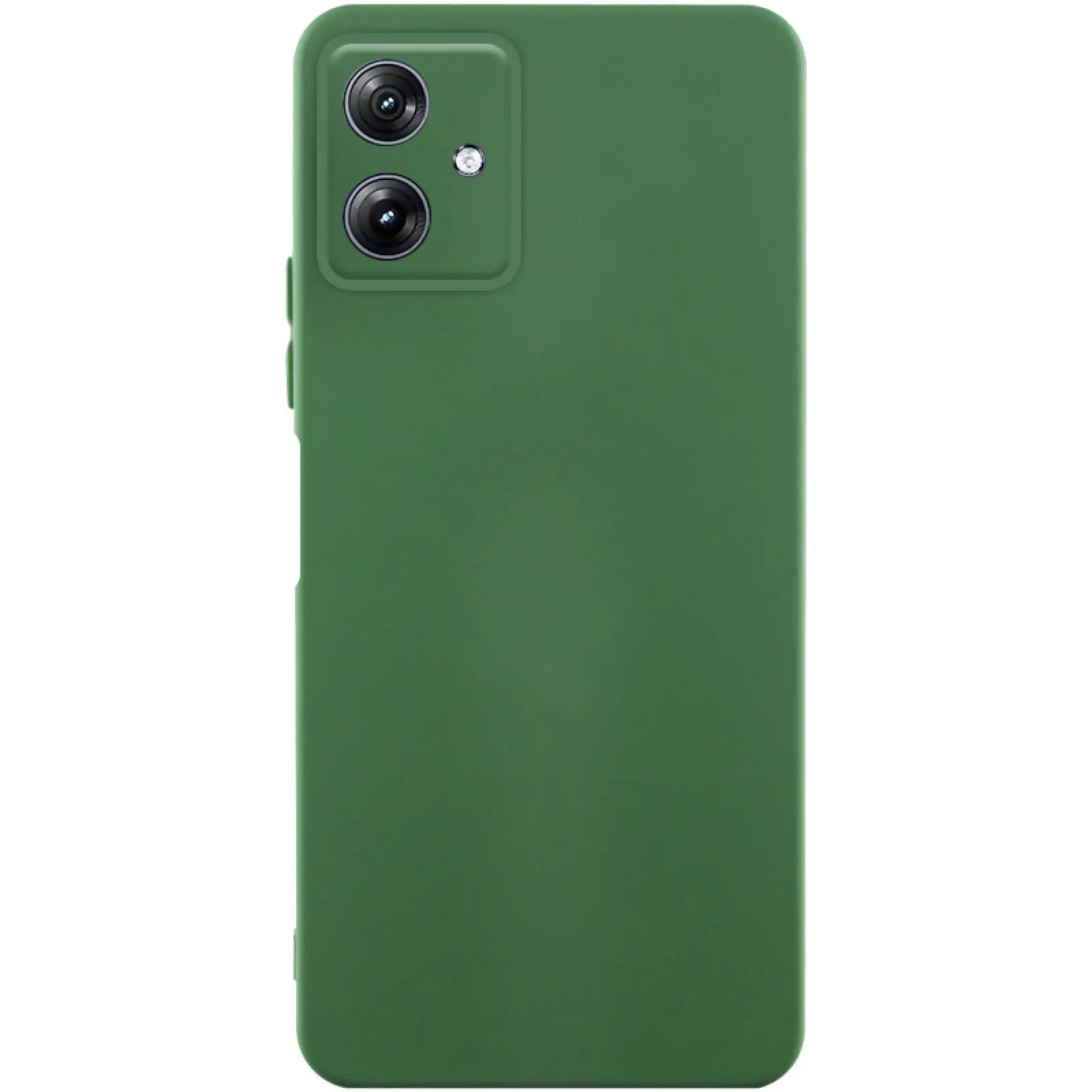 Чехол TPU GETMAN Liquid Silk Full Camera для Motorola Moto G54, Зеленый / Dark green, TPU, купить оптом с доставкой