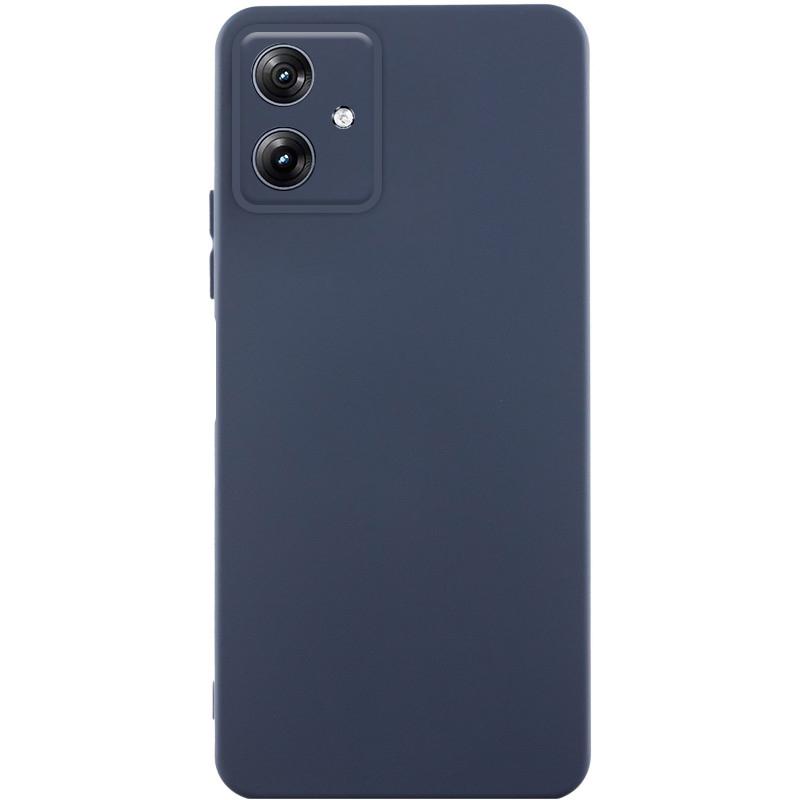 Чехол GETMAN Liquid Silk Full Camera для Motorola Moto G54 | TPU + Микрофибра на картинке №1