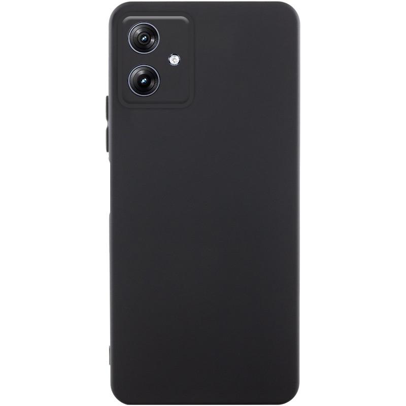 Чохол GETMAN Liquid Silk Full Camera для Motorola Moto G54 | TPU + Мікрофібра на малюнкі №1