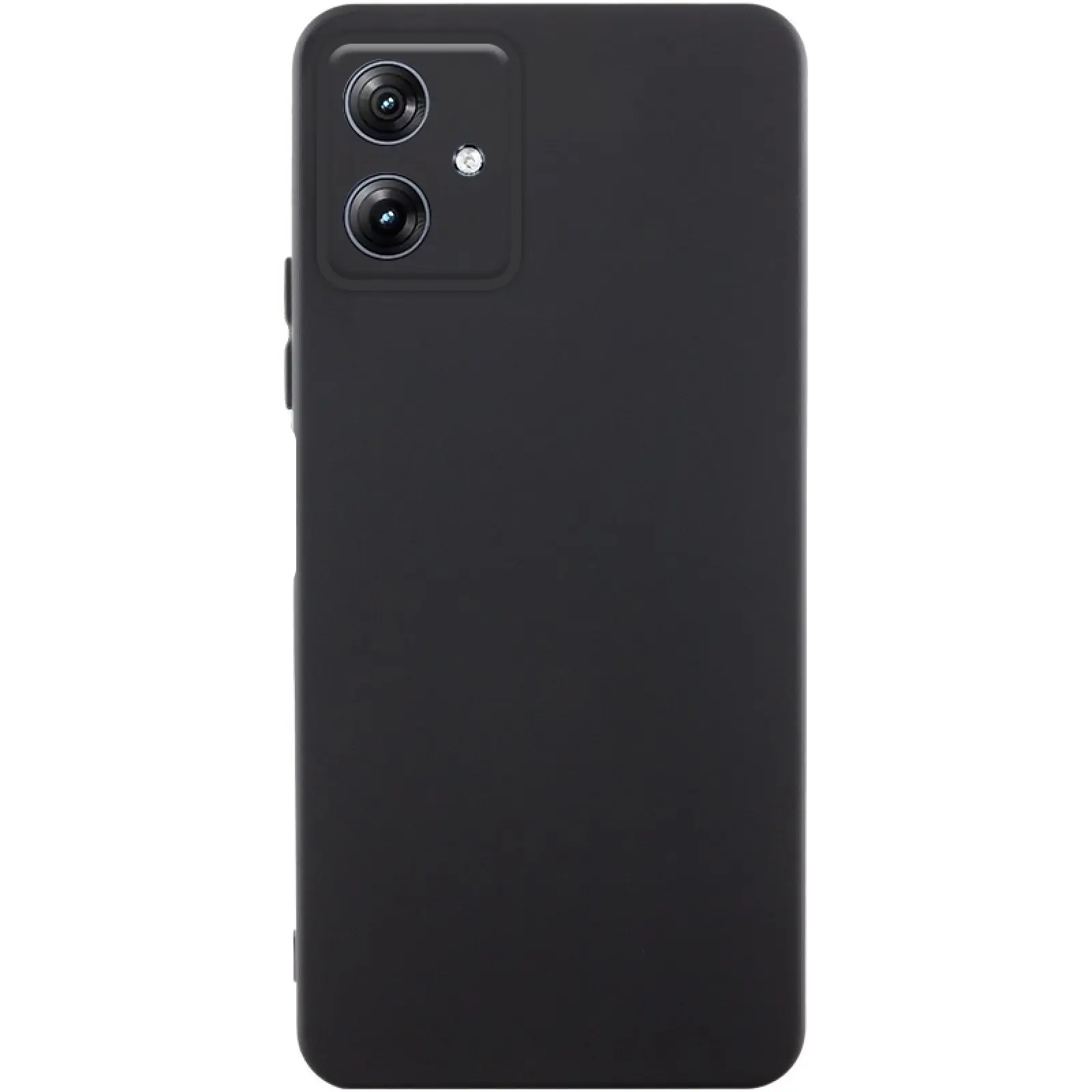 Чехол TPU GETMAN Liquid Silk Full Camera для Motorola Moto G54, Черный / Black, TPU, купить оптом с доставкой