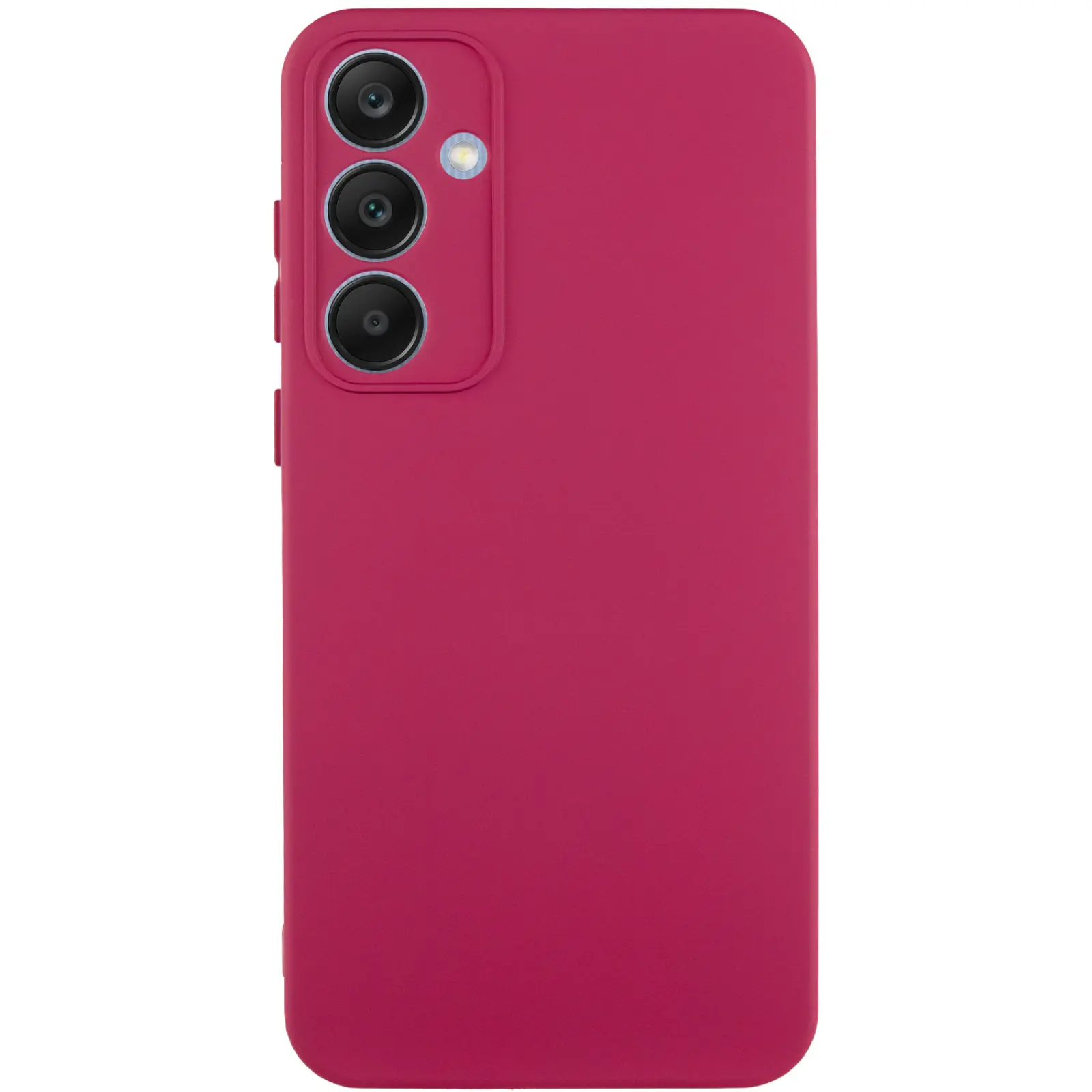Чехол TPU GETMAN Liquid Silk Full Camera для Samsung Galaxy S24, Бордовый / Marsala, TPU, купить оптом с доставкой