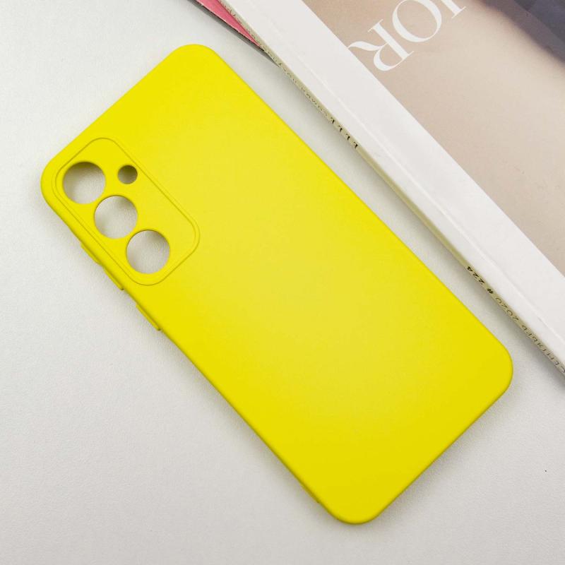 Чохол GETMAN Liquid Silk Full Camera для Samsung Galaxy S24 | TPU + Мікрофібра на малюнкі №2