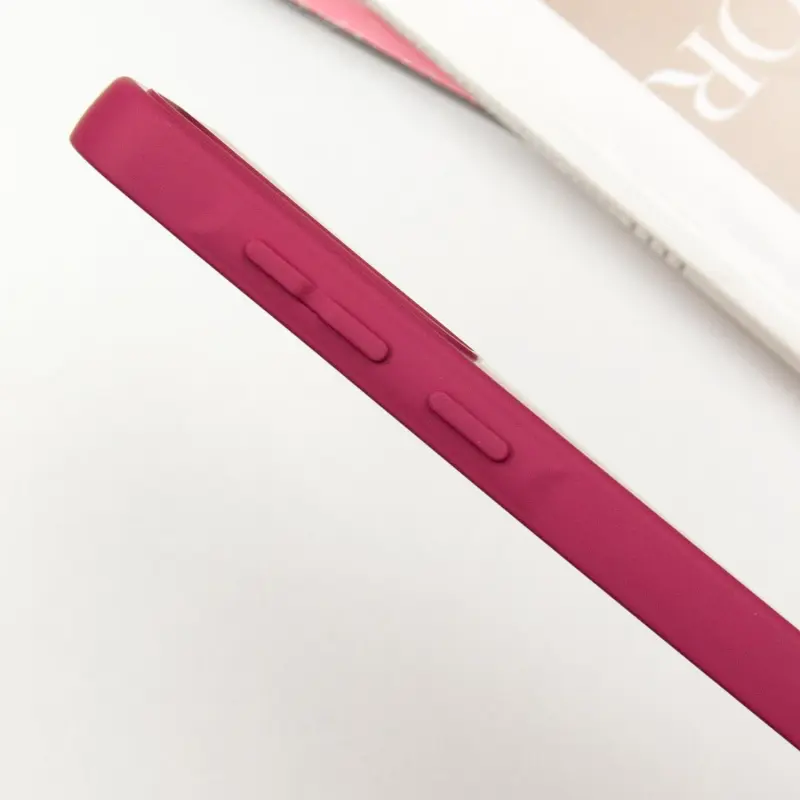 Чехол TPU GETMAN Liquid Silk Full Camera для Samsung Galaxy S24+, Бордовый / Marsala 3, TPU, купить оптом с доставкой