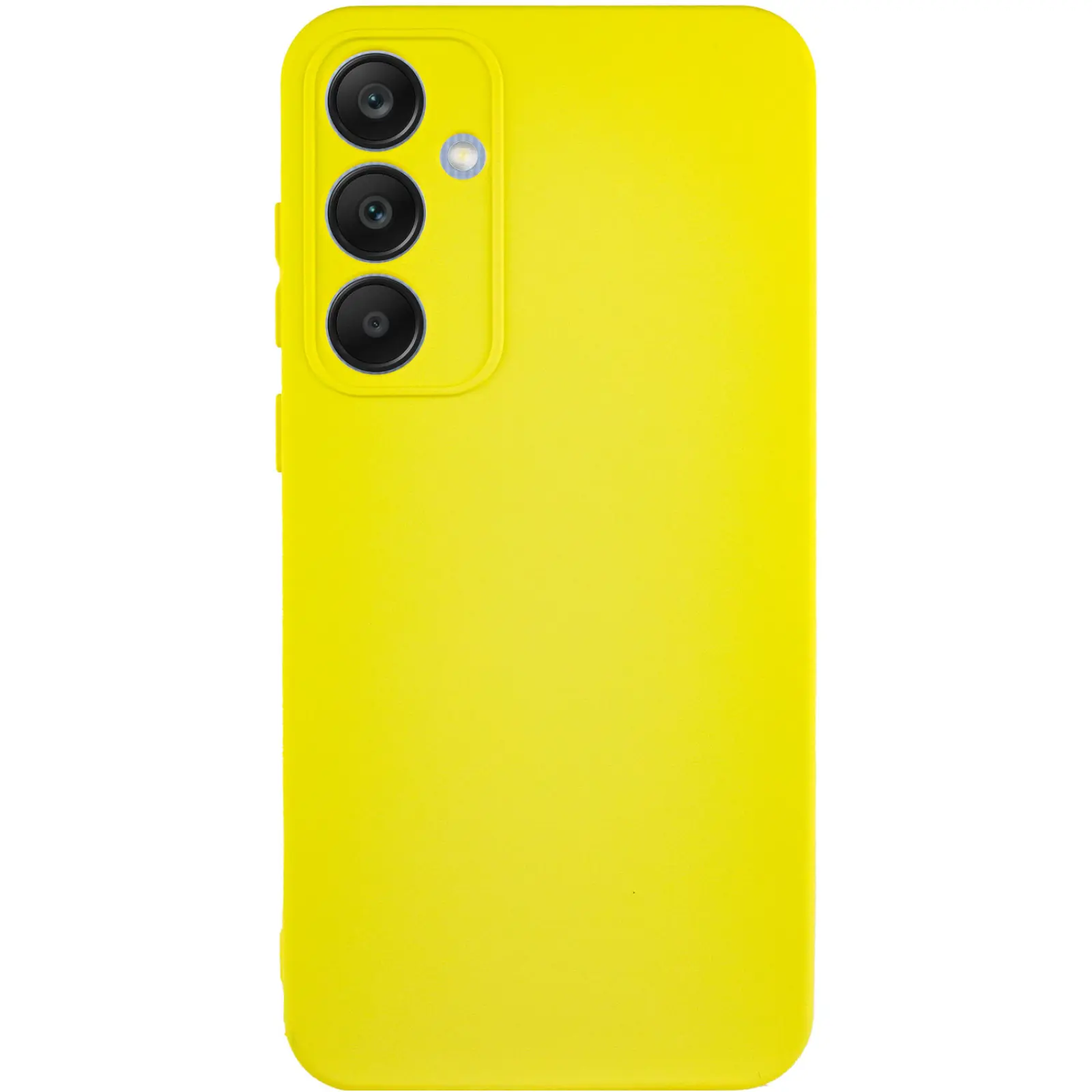 Чехол TPU GETMAN Liquid Silk Full Camera для Samsung Galaxy S24+, Желтый / Flash, TPU, купить оптом с доставкой