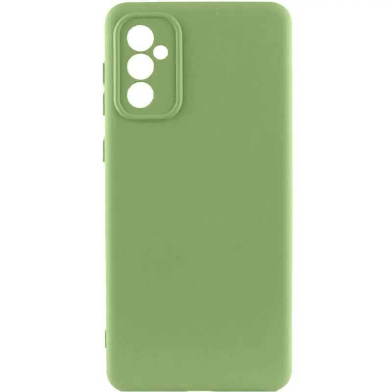 Чехол TPU GETMAN Liquid Silk Full Camera для Samsung Galaxy S24+, Зеленый / Pistachio, TPU, купить оптом с доставкой