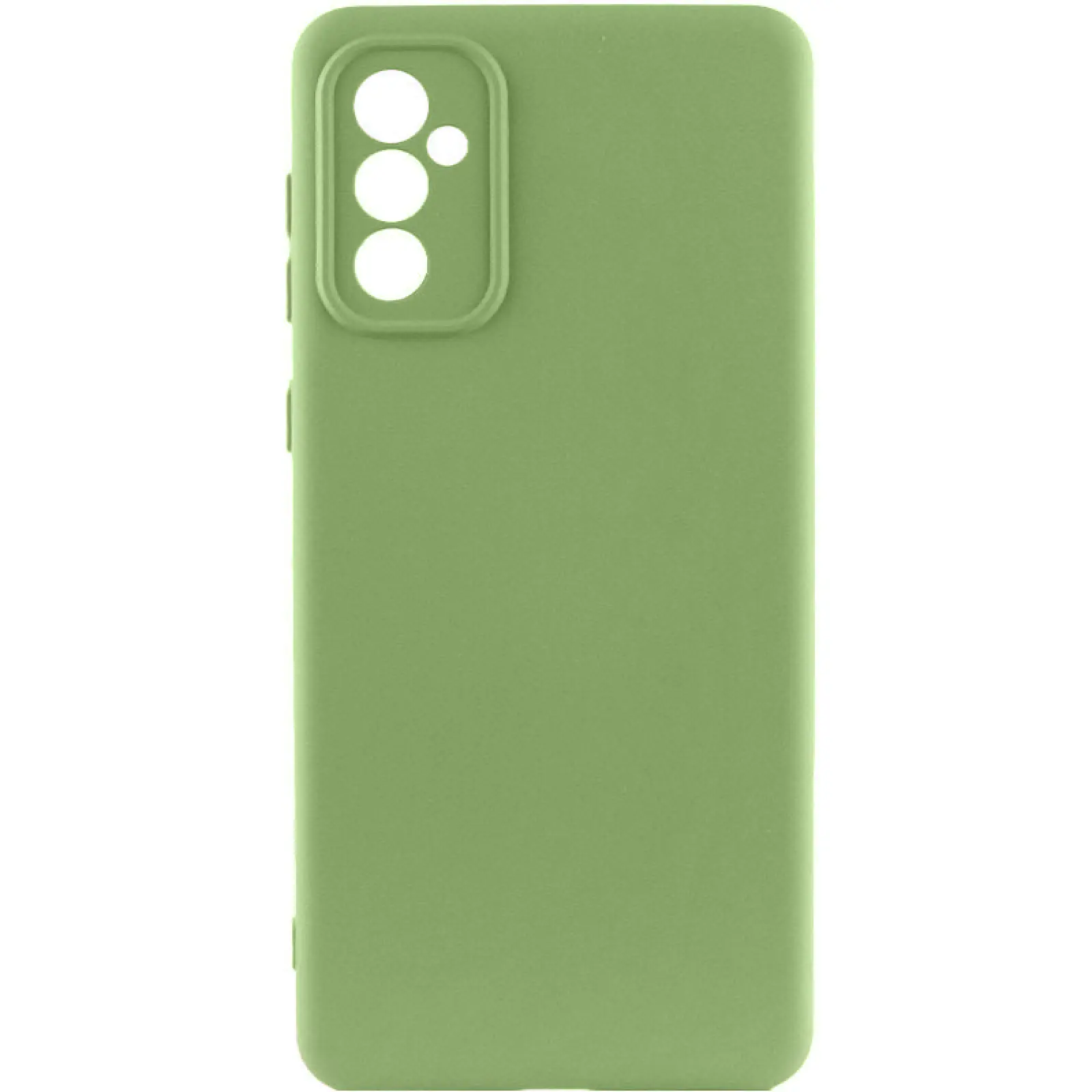 Чехол TPU GETMAN Liquid Silk Full Camera для Samsung Galaxy S24+, Зеленый / Pistachio, TPU, купить оптом с доставкой