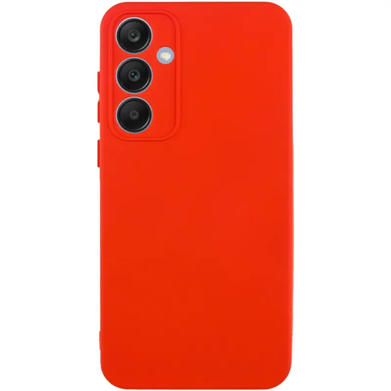 Чехол TPU GETMAN Liquid Silk Full Camera для Samsung Galaxy S24+, Красный / Red, TPU, купить оптом с доставкой