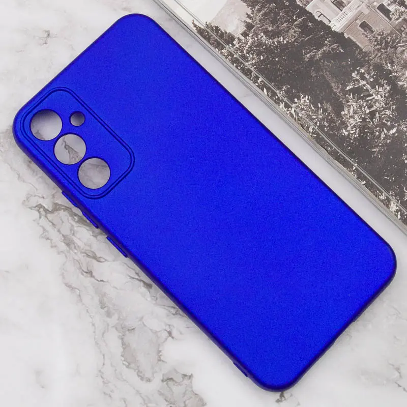 Чехол TPU GETMAN Liquid Silk Full Camera для Samsung Galaxy S24+, Синий / Iris 3, TPU, купить оптом с доставкой