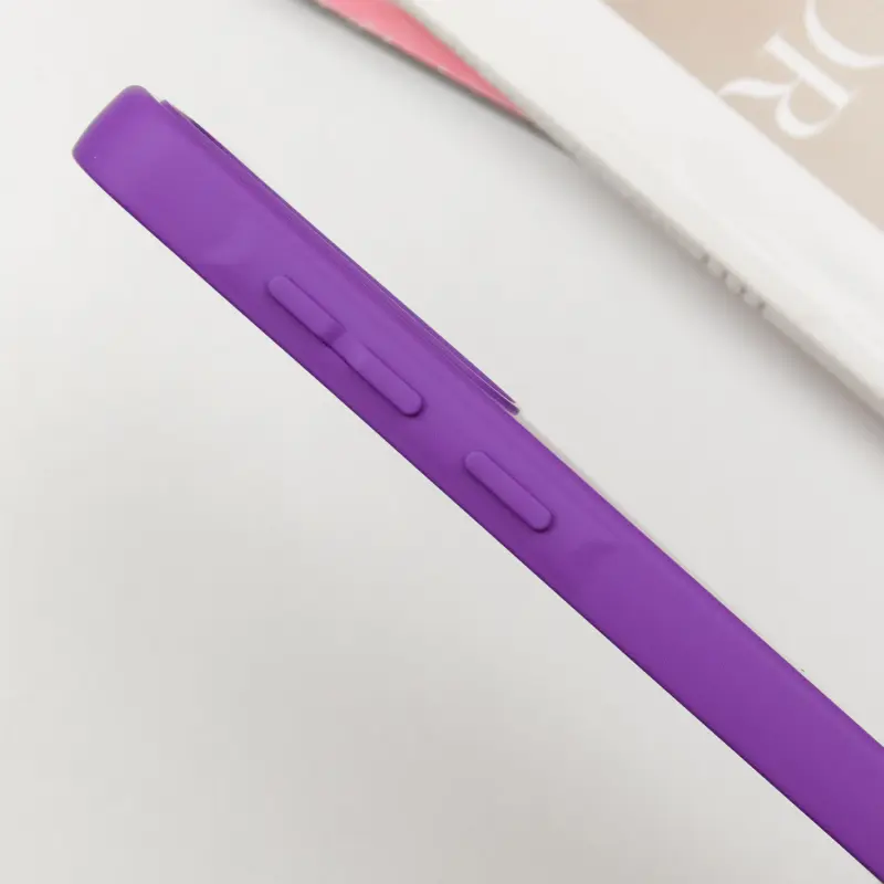 Чехол TPU GETMAN Liquid Silk Full Camera для Samsung Galaxy S24+, Фиолетовый / Purple 3, TPU, купить оптом с доставкой