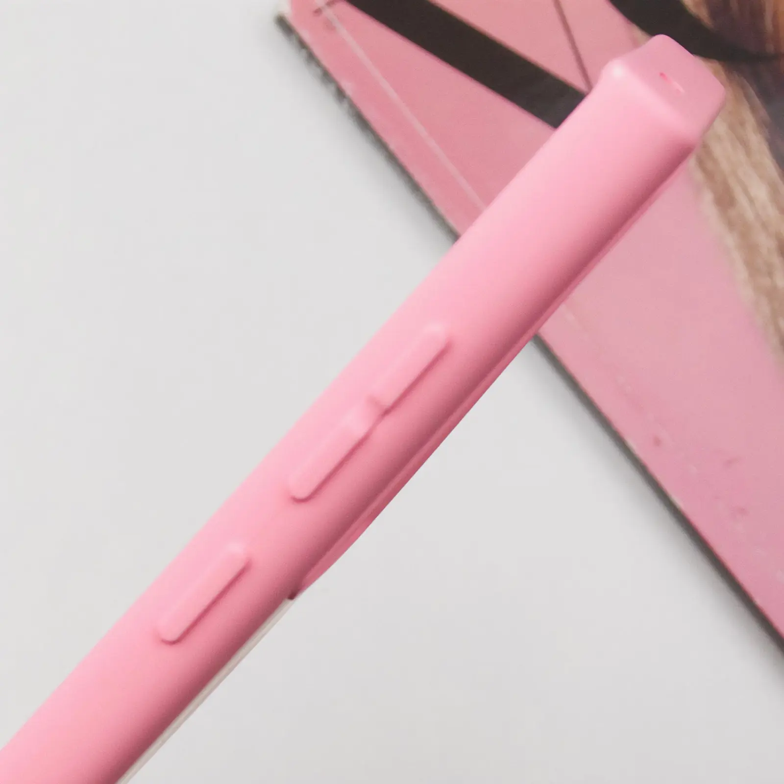 Чехол TPU GETMAN Liquid Silk Full Camera для Samsung Galaxy S24 Ultra, Розовый / Pink 5, TPU, купить оптом с доставкой