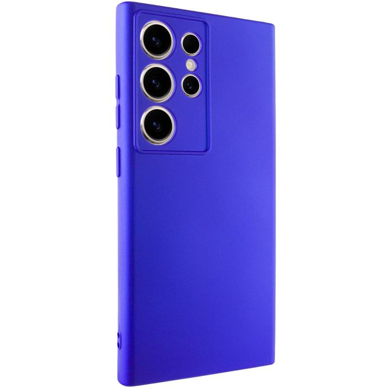 Чохол GETMAN Liquid Silk Full Camera для Samsung Galaxy S24 Ultra | TPU + Мікрофібра на малюнкі №2