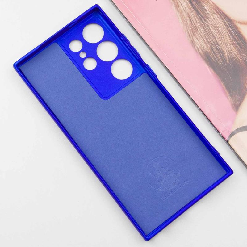 Чохол GETMAN Liquid Silk Full Camera для Samsung Galaxy S24 Ultra | TPU + Мікрофібра на малюнкі №4