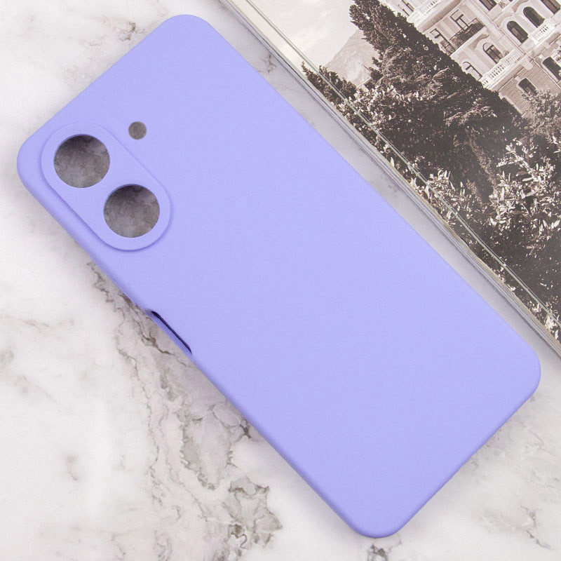 Чохол GETMAN Liquid Silk Full Camera для Xiaomi Redmi 13C | TPU + Мікрофібра на малюнкі №2