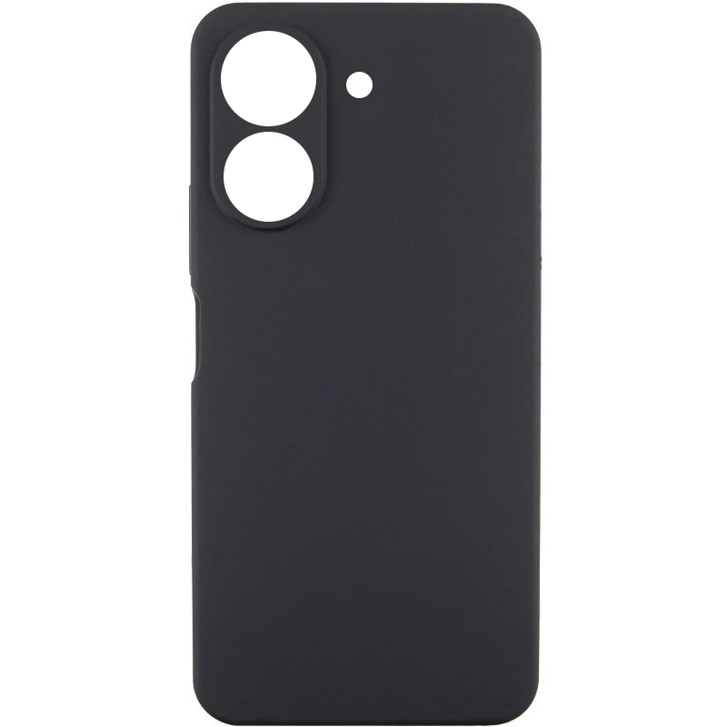 Чехол TPU GETMAN Liquid Silk Full Camera для Xiaomi Redmi 13C / Poco C65, Черный / Black, TPU, купить оптом с доставкой