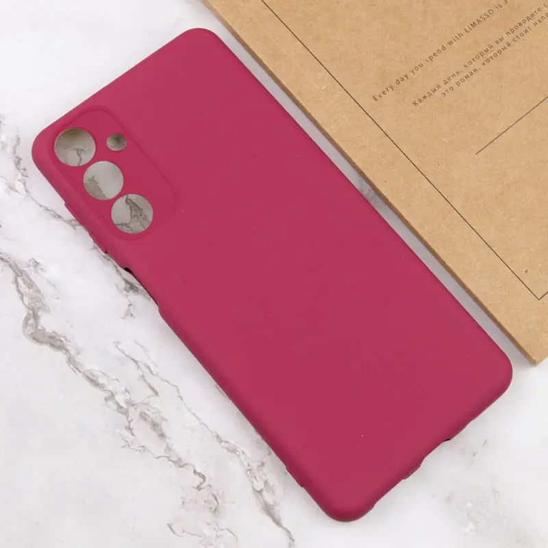 Чехол TPU GETMAN Liquid Silk Full Camera для Samsung Galaxy A15 4G/5G / M15 5G, Бордовый / Marsala 3, TPU, купить оптом с доставкой