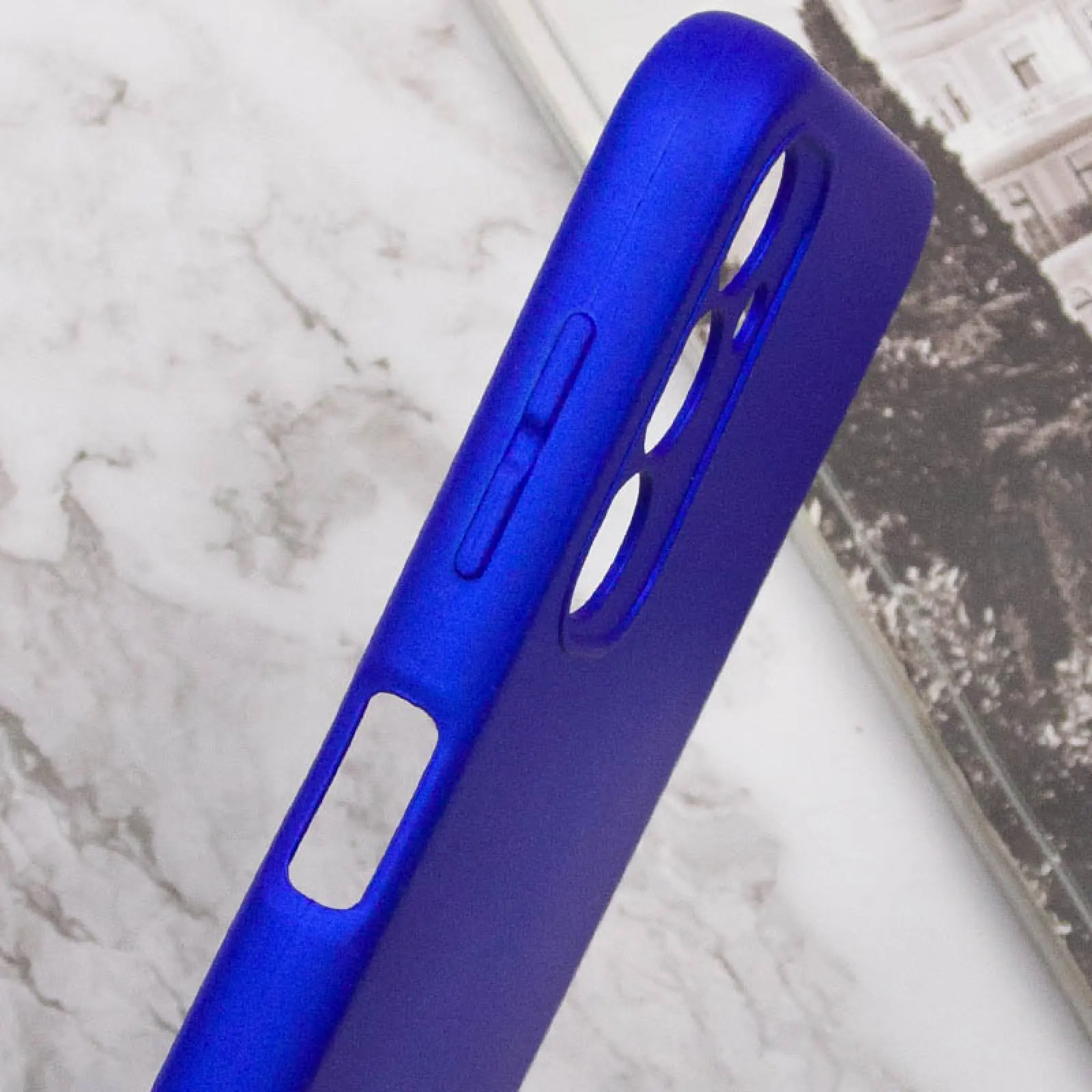 Чехол TPU GETMAN Liquid Silk Full Camera для Samsung Galaxy A15 4G/5G / M15 5G, Синий / Iris 5, TPU, купить оптом с доставкой