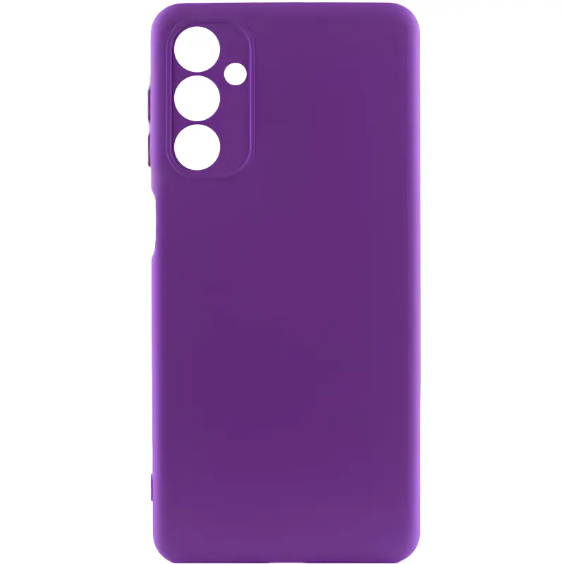 Чехол TPU GETMAN Liquid Silk Full Camera для Samsung Galaxy A15 4G/5G / M15 5G, Фиолетовый / Purple, TPU, купить оптом с доставкой