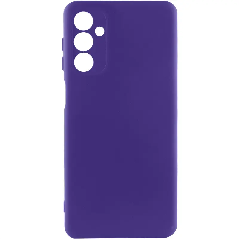 Чехол TPU GETMAN Liquid Silk Full Camera для Samsung Galaxy A15 4G/5G / M15 5G, Фиолетовый / Ultra Violet, TPU, купить оптом с доставкой