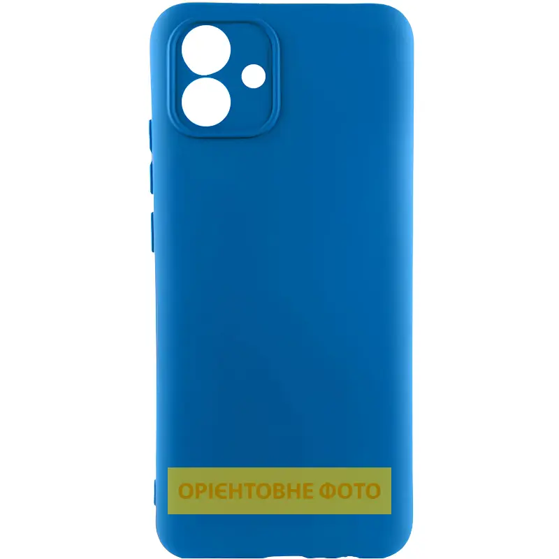 Чехол TPU GETMAN Liquid Silk Full Camera для Samsung Galaxy A15 4G/5G / M15 5G, Синий / Royal blue, TPU, купить оптом с доставкой