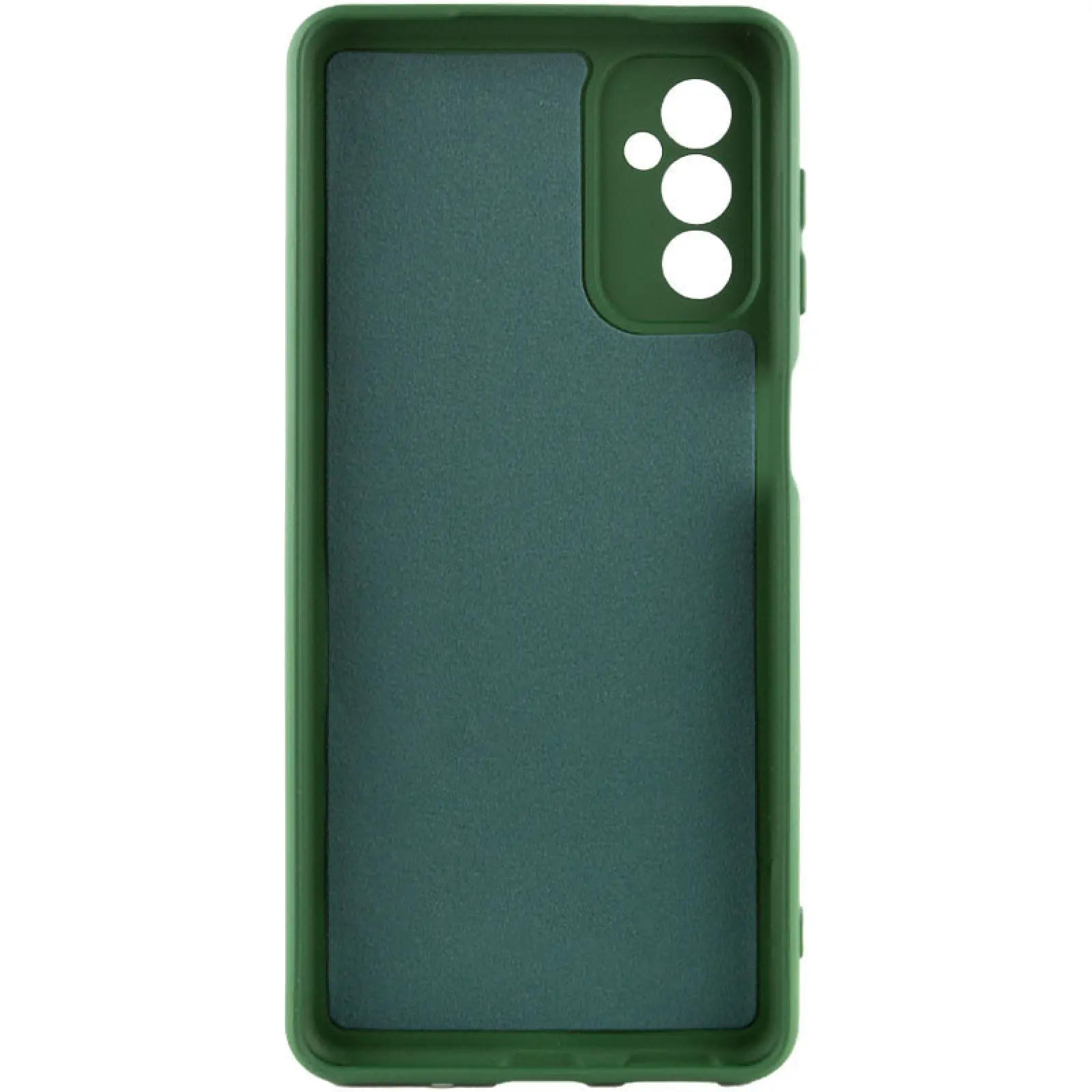 Чехол TPU GETMAN Liquid Silk Full Camera для Samsung Galaxy A25 5G, Зеленый / Dark green 1, TPU, купить оптом с доставкой