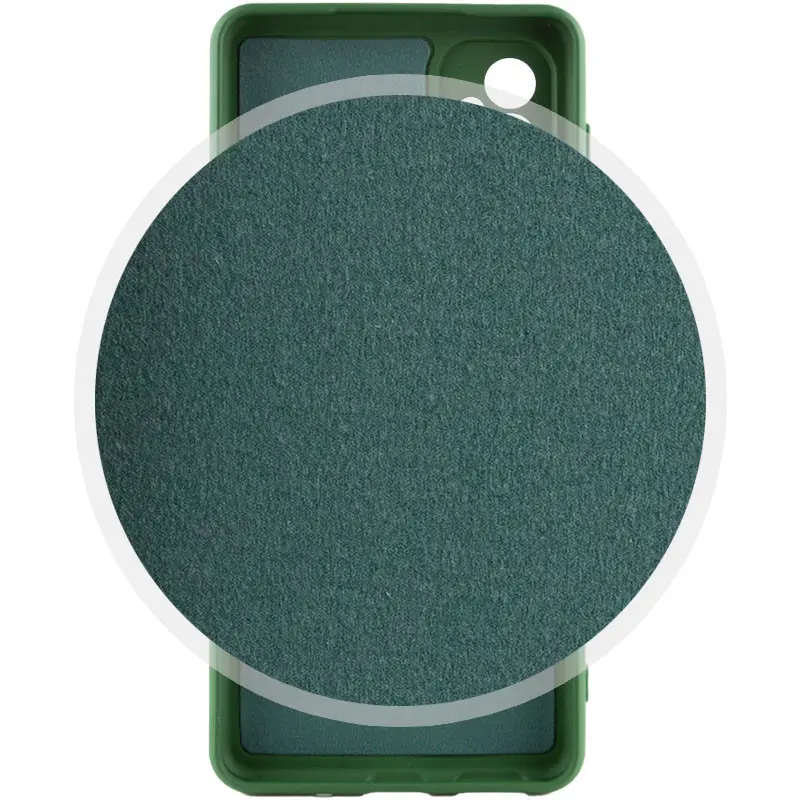 Чехол TPU GETMAN Liquid Silk Full Camera для Samsung Galaxy A25 5G, Зеленый / Dark green 2, TPU, купить оптом с доставкой
