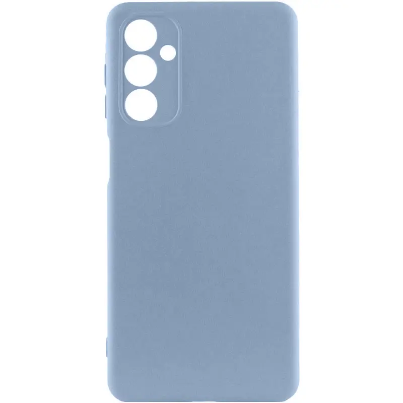 Чехол TPU GETMAN Liquid Silk Full Camera для Samsung Galaxy A25 5G, Голубой / Lilac Blue, TPU, купить оптом с доставкой
