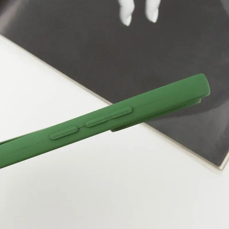 Чехол TPU GETMAN Liquid Silk Full Camera для Xiaomi Redmi Note 13 4G, Зеленый / Dark green 3, TPU, купить оптом с доставкой