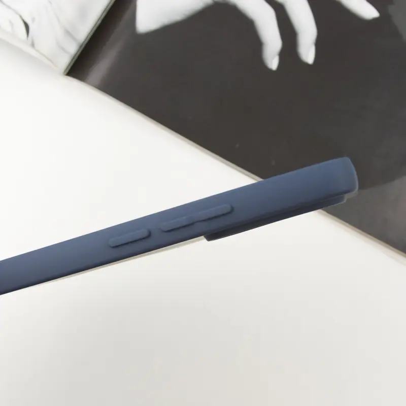 Чехол TPU GETMAN Liquid Silk Full Camera для Xiaomi Redmi Note 13 4G, Синий / Midnight Blue 2, TPU, купить оптом с доставкой