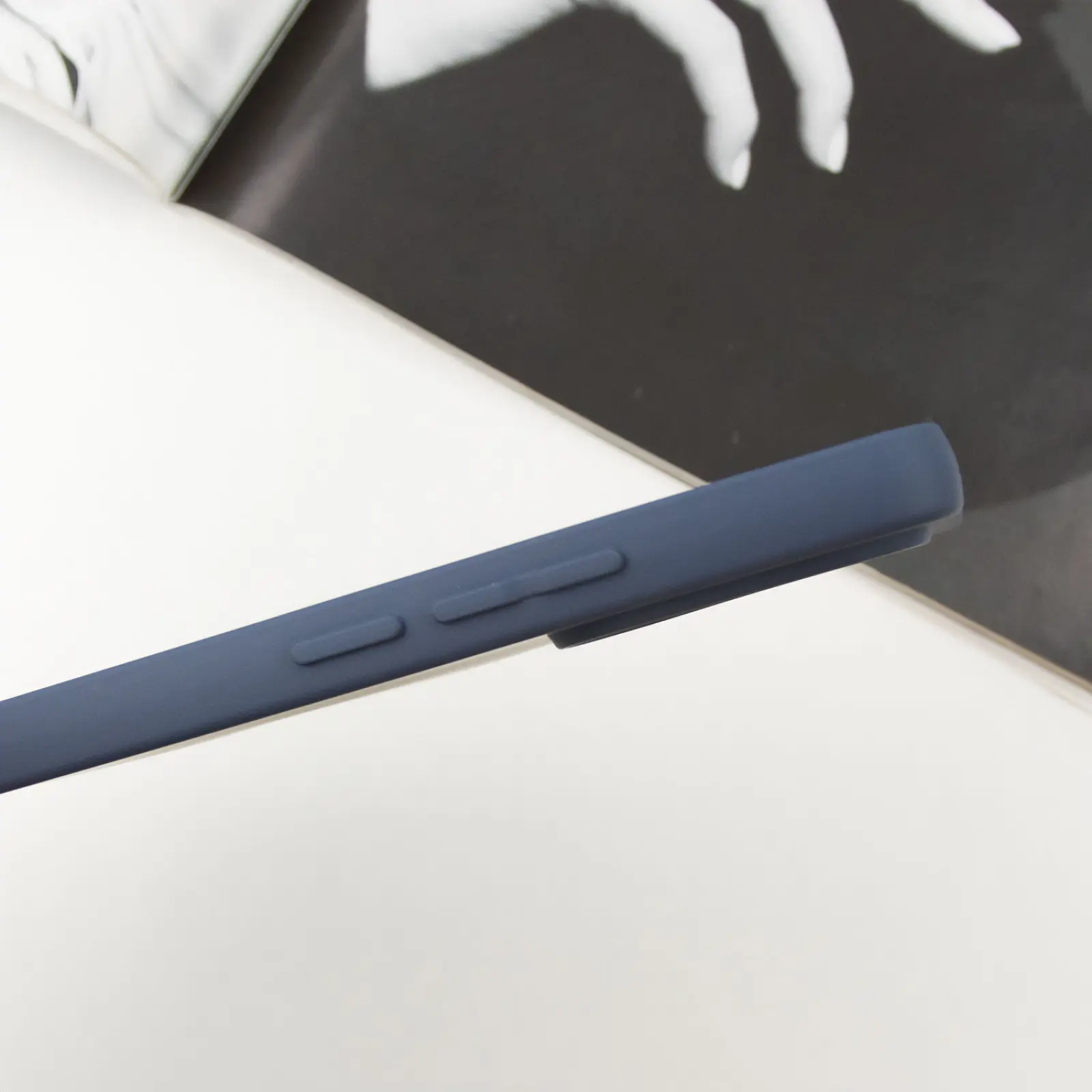 Чехол TPU GETMAN Liquid Silk Full Camera для Xiaomi Redmi Note 13 4G, Синий / Midnight Blue 2, TPU, купить оптом с доставкой