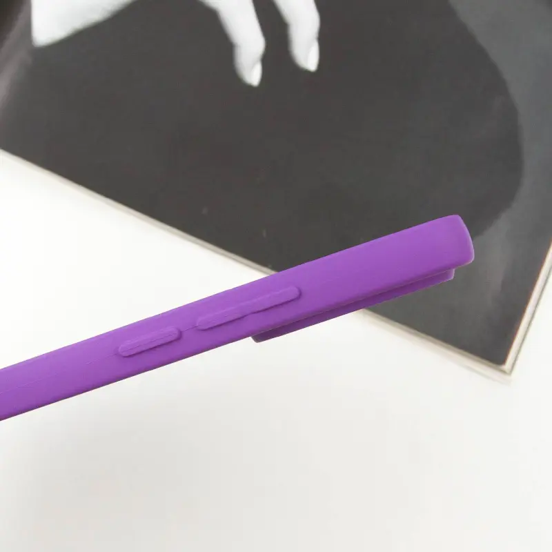Чехол TPU GETMAN Liquid Silk Full Camera для Xiaomi Redmi Note 13 4G, Фиолетовый / Purple 2, TPU, купить оптом с доставкой