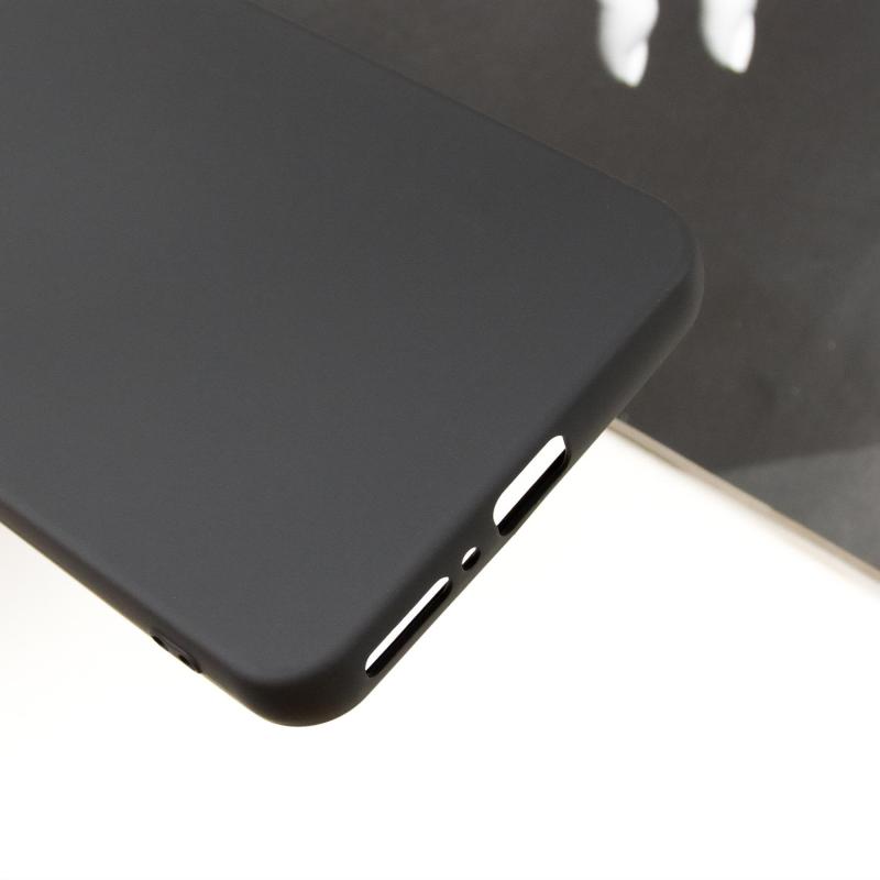 Чехол GETMAN Liquid Silk Full Camera для Xiaomi Redmi Note 13 4G | TPU + Микрофибра на картинке №4