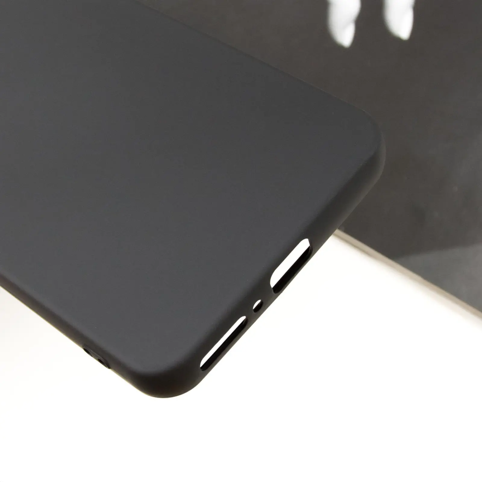 Чехол TPU GETMAN Liquid Silk Full Camera для Xiaomi Redmi Note 13 4G, Черный / Black 3, TPU, купить оптом с доставкой
