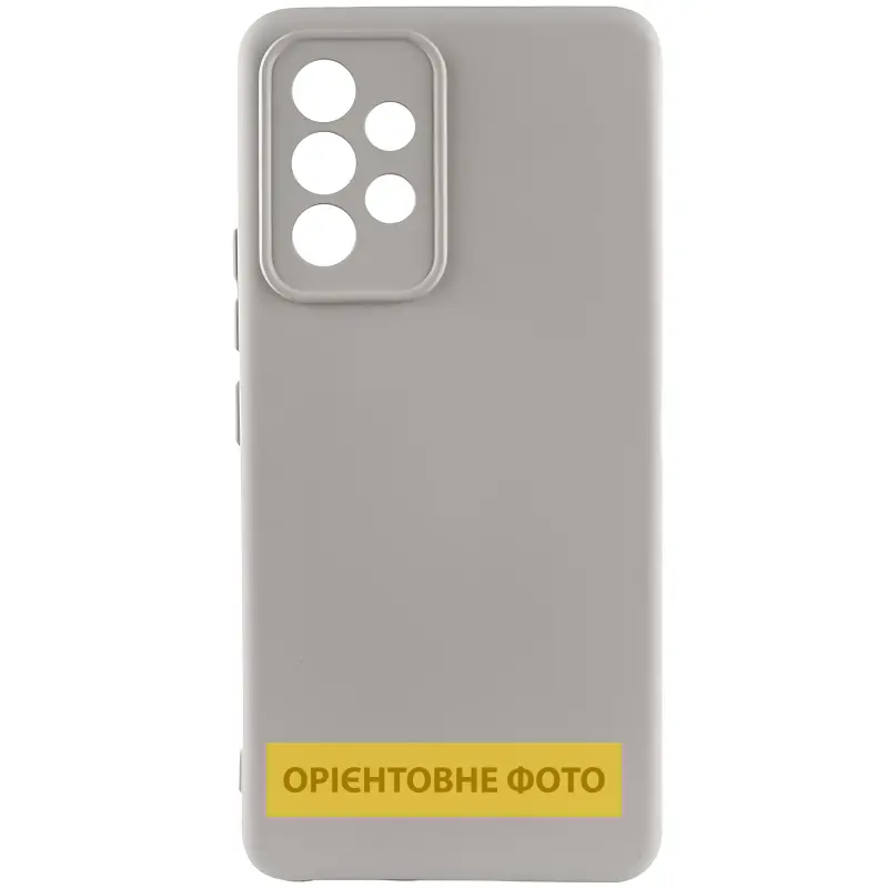 Чехол TPU GETMAN Liquid Silk Full Camera для Xiaomi Redmi Note 13 4G, Серый / Lavender, TPU, купить оптом с доставкой