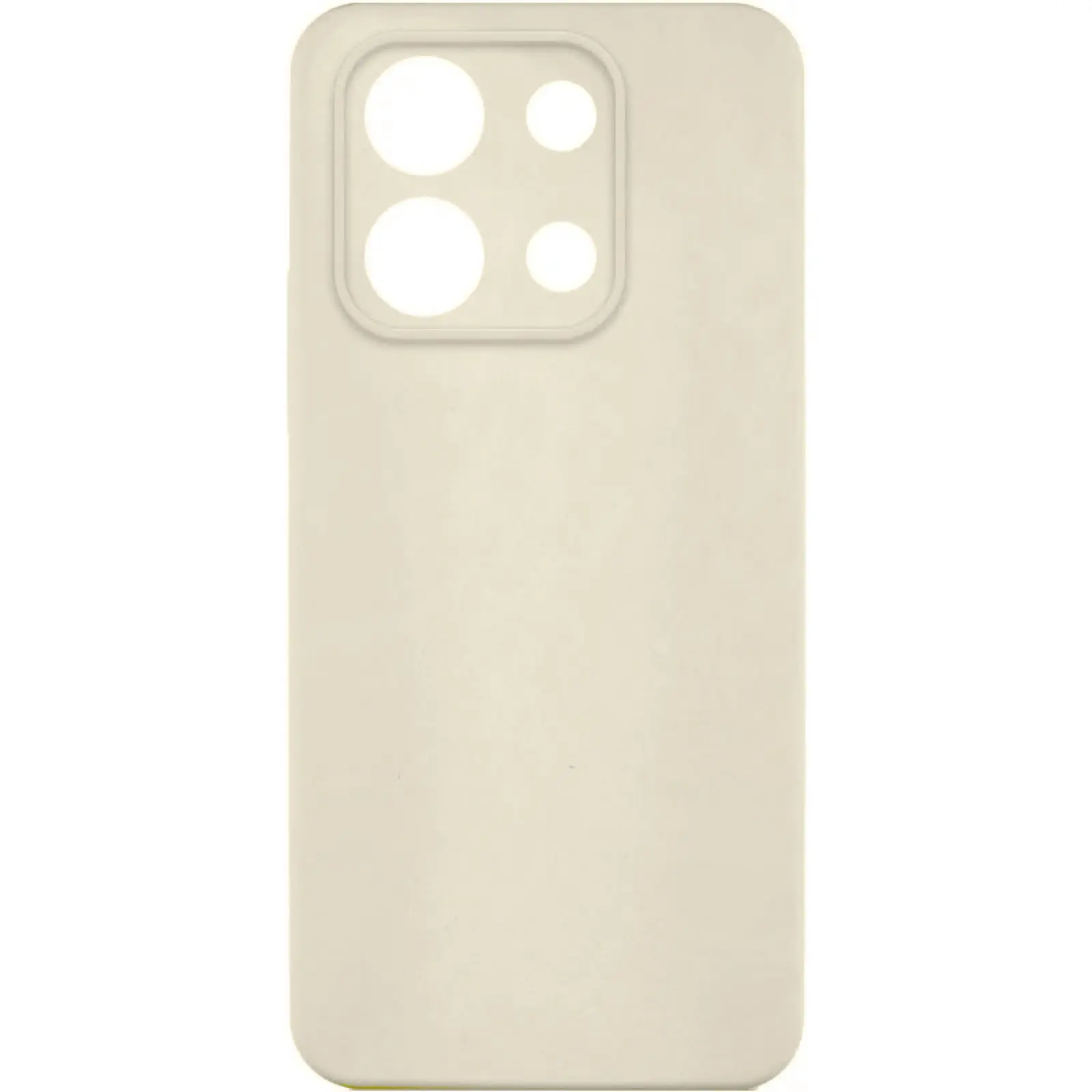 Чехол TPU GETMAN Liquid Silk Full Camera для Xiaomi Redmi Note 13 Pro 4G / Poco M6 Pro 4G / Note 14S, Песочный / Sand, TPU, купить оптом с доставкой
