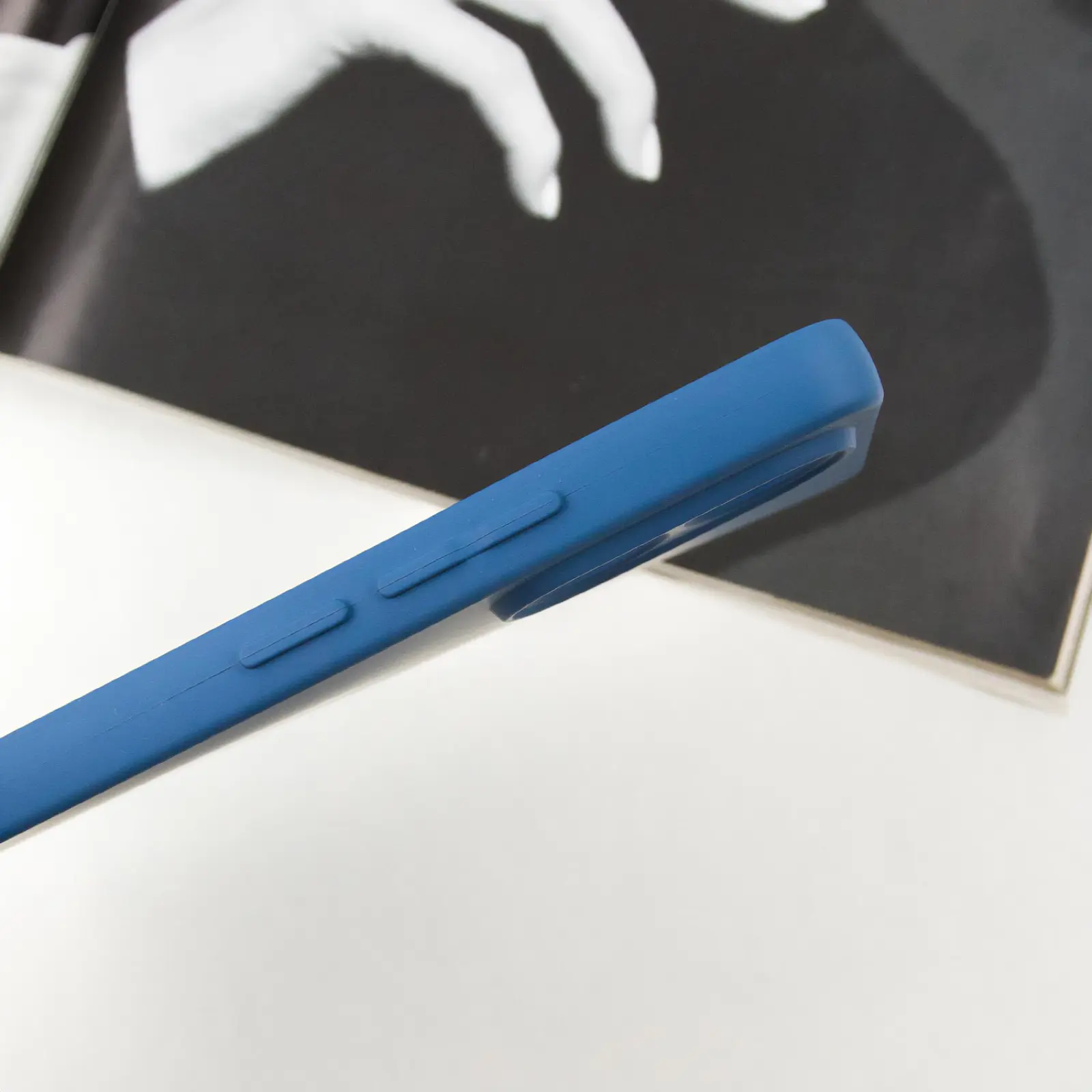 Чехол TPU GETMAN Liquid Silk Full Camera для Xiaomi Redmi Note 13 Pro 4G / Poco M6 Pro 4G / Note 14S, Синий / Navy Blue 1, TPU, купить оптом с доставкой