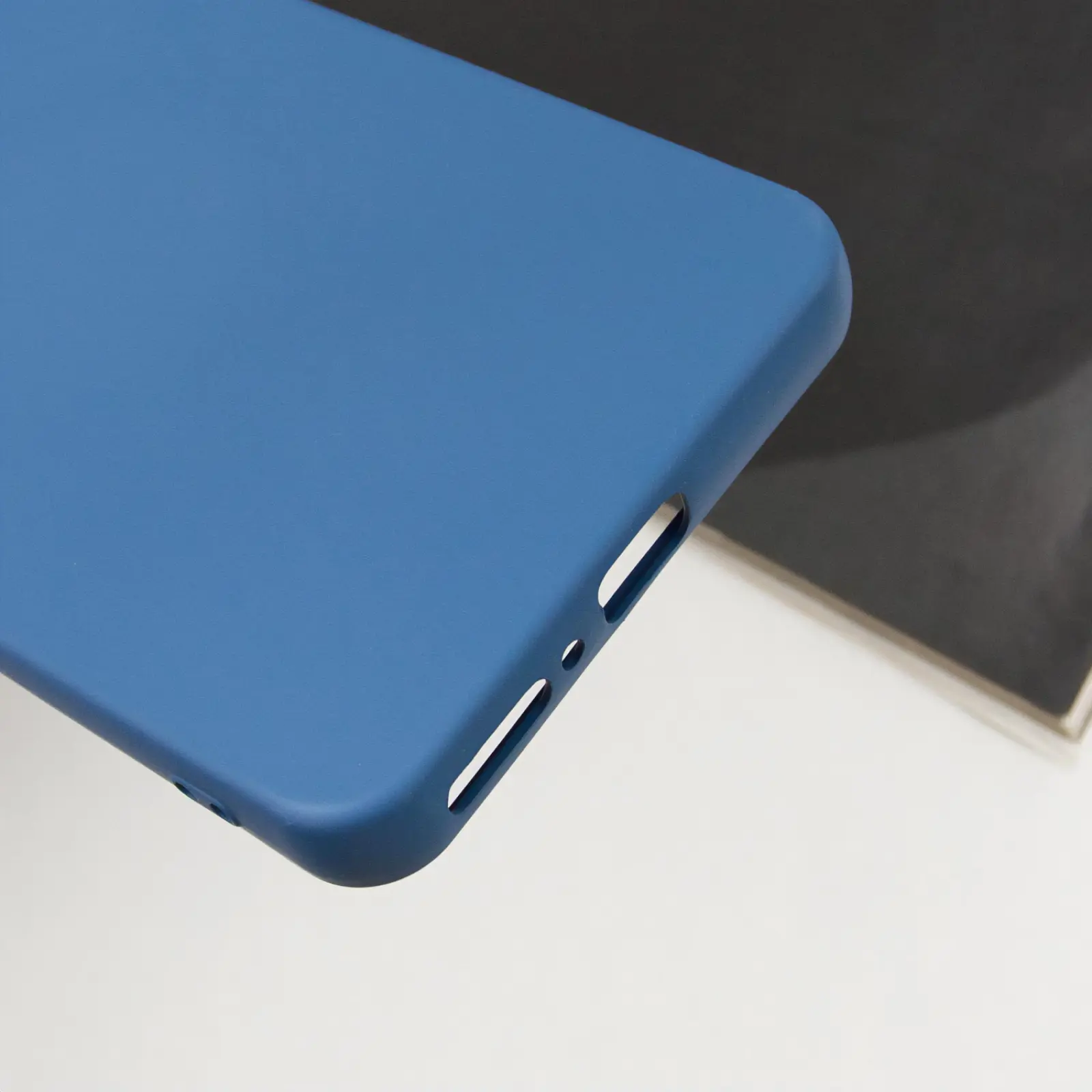 Чехол TPU GETMAN Liquid Silk Full Camera для Xiaomi Redmi Note 13 Pro 4G / Poco M6 Pro 4G / Note 14S, Синий / Navy Blue 2, TPU, купить оптом с доставкой