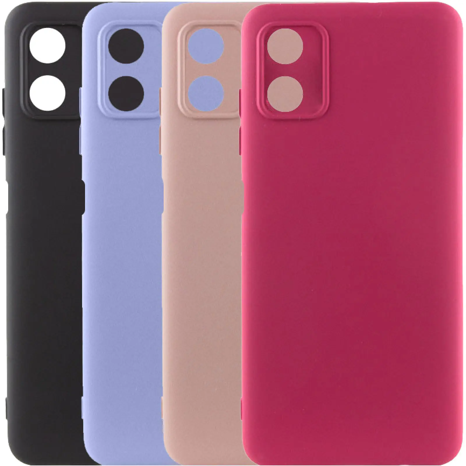 Чехол TPU GETMAN Liquid Silk Full Camera для Motorola Moto G04 / E14, TPU, купить оптом с доставкой
