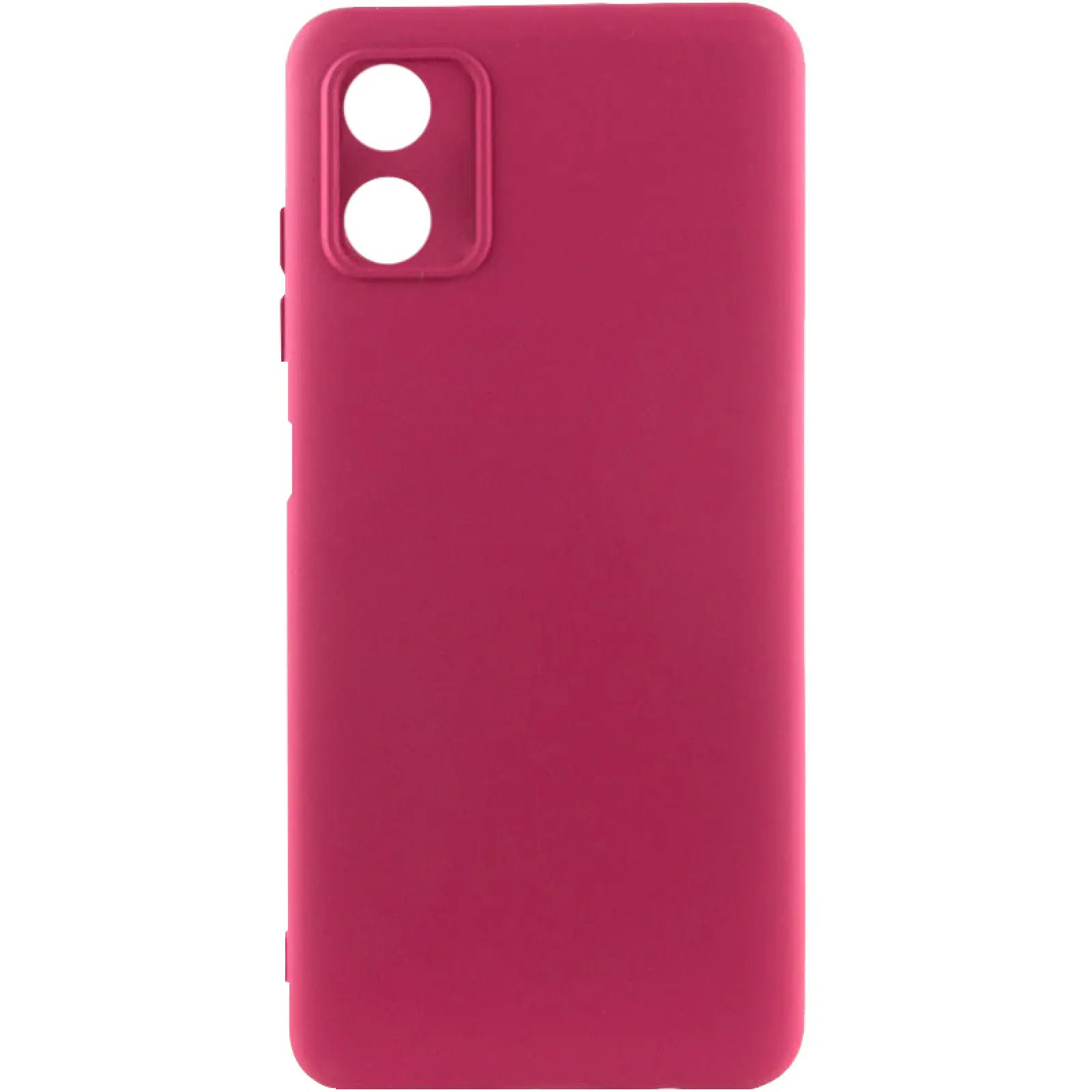 Чехол TPU GETMAN Liquid Silk Full Camera для Motorola Moto G04 / E14, Бордовый / Marsala, TPU, купить оптом с доставкой