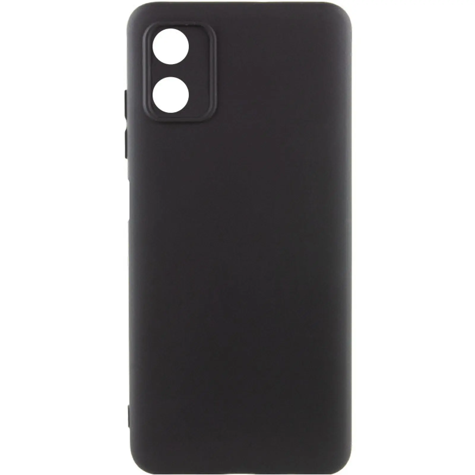 Чехол TPU GETMAN Liquid Silk Full Camera для Motorola Moto G04 / E14, Черный / Black, TPU, купить оптом с доставкой