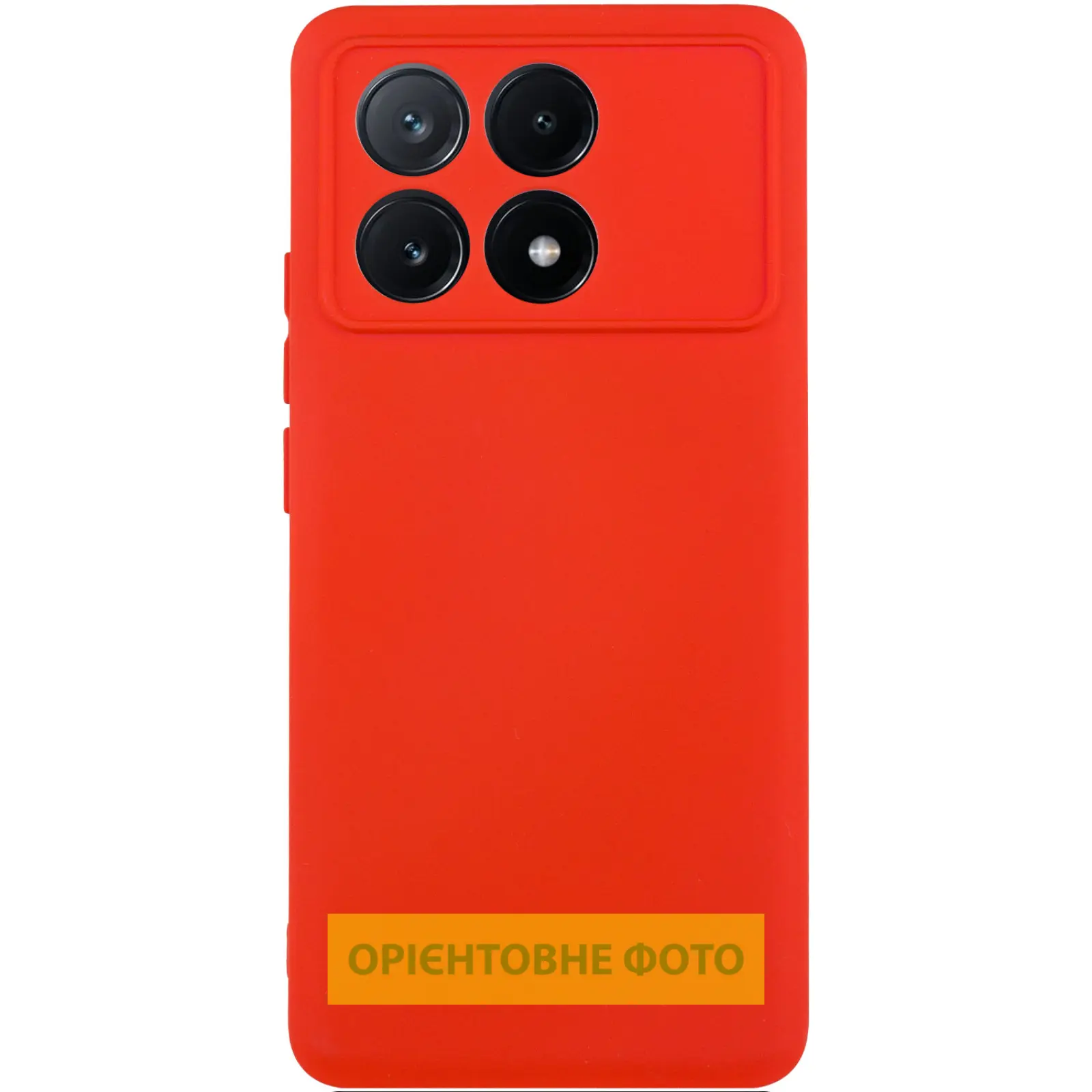 Чехол TPU GETMAN Liquid Silk Full Camera для Xiaomi Poco X6 / Note 13 Pro 5G, Красный / Red, TPU, купить оптом с доставкой