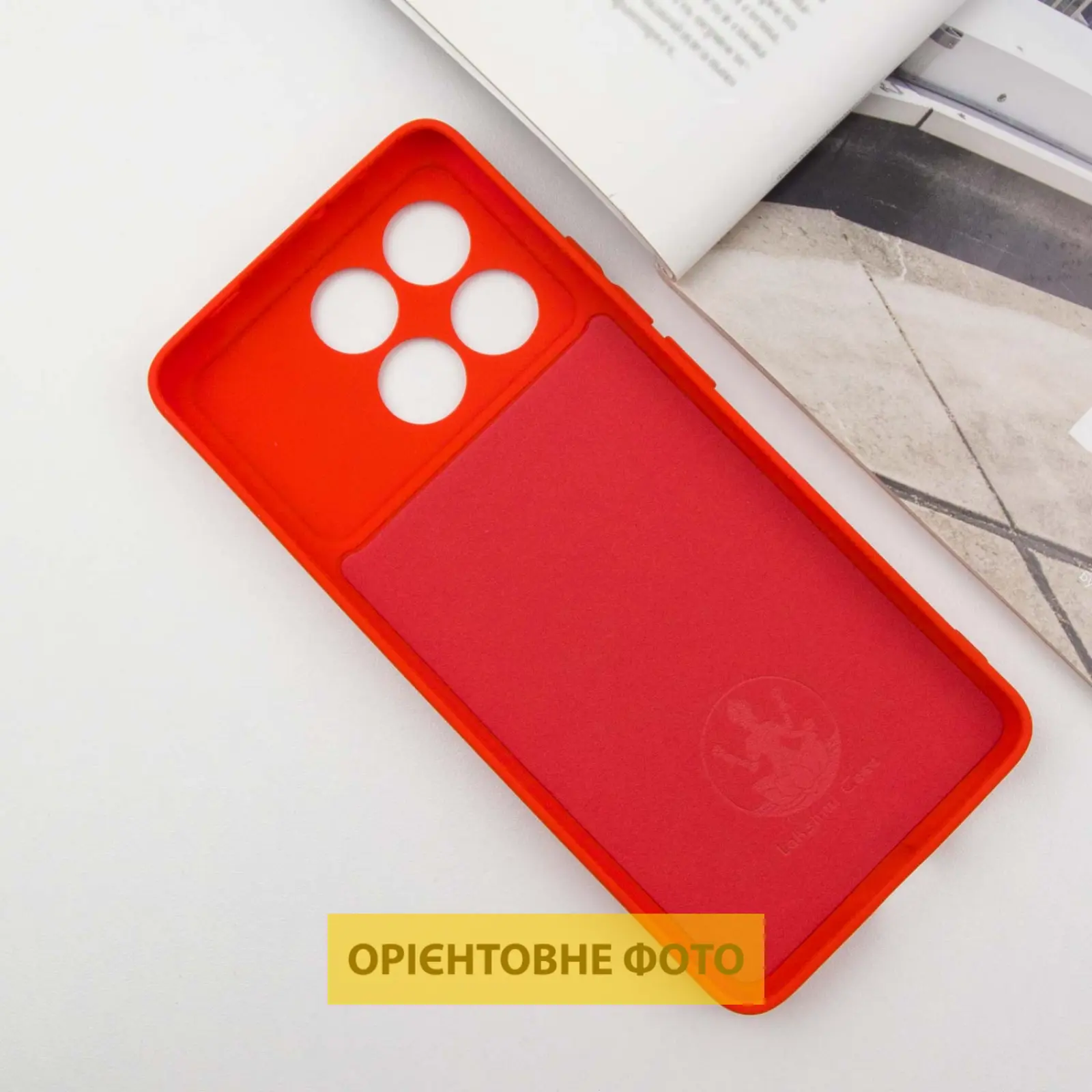 Чехол TPU GETMAN Liquid Silk Full Camera для Xiaomi Poco X6 / Note 13 Pro 5G, Красный / Red 2, TPU, купить оптом с доставкой