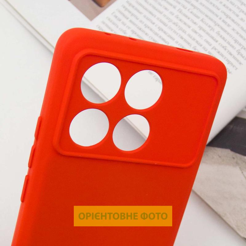 Чохол GETMAN Liquid Silk Full Camera для Xiaomi Poco X6 | TPU + Мікрофібра на малюнкі №5