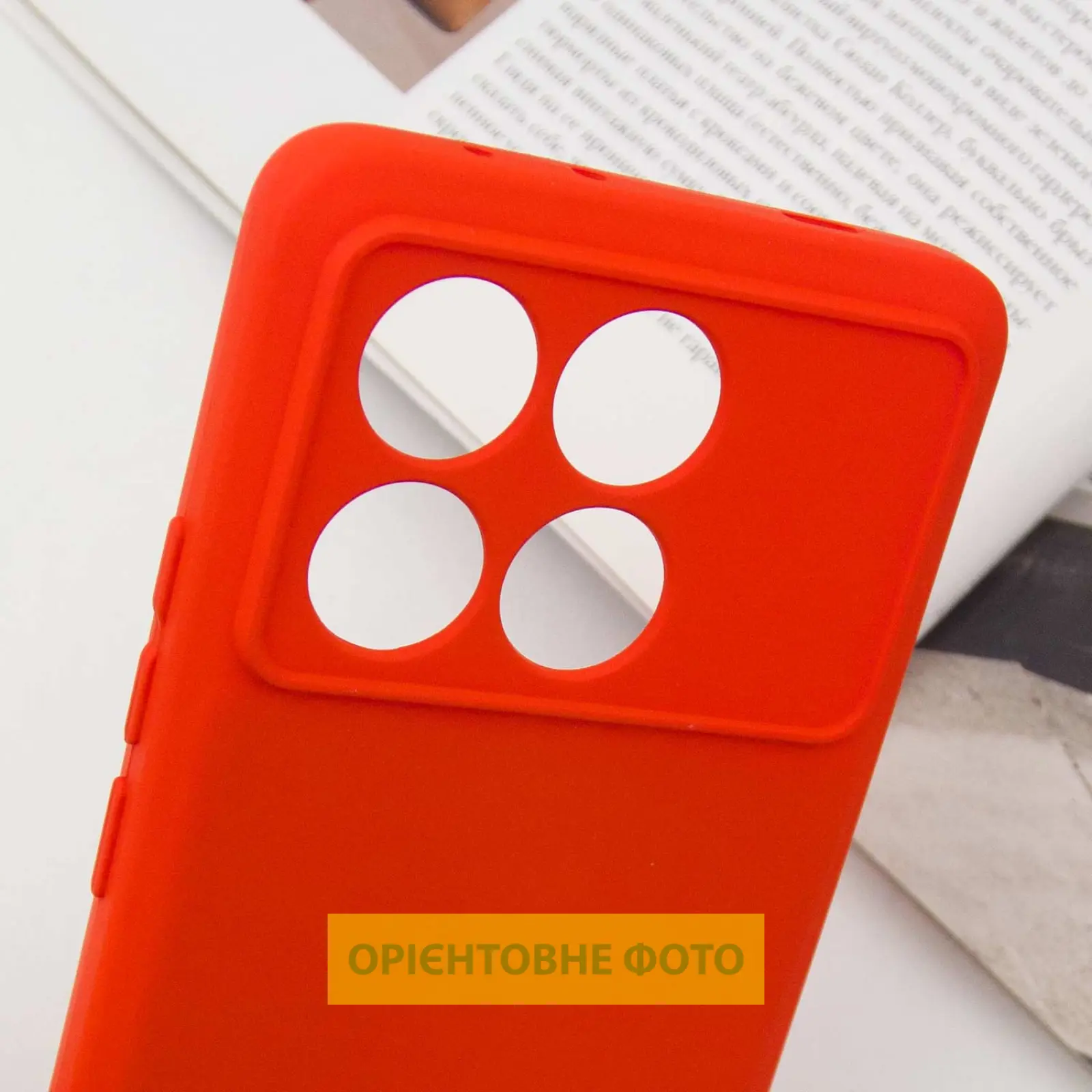 Чехол TPU GETMAN Liquid Silk Full Camera для Xiaomi Poco X6 / Note 13 Pro 5G, Красный / Red 4, TPU, купить оптом с доставкой