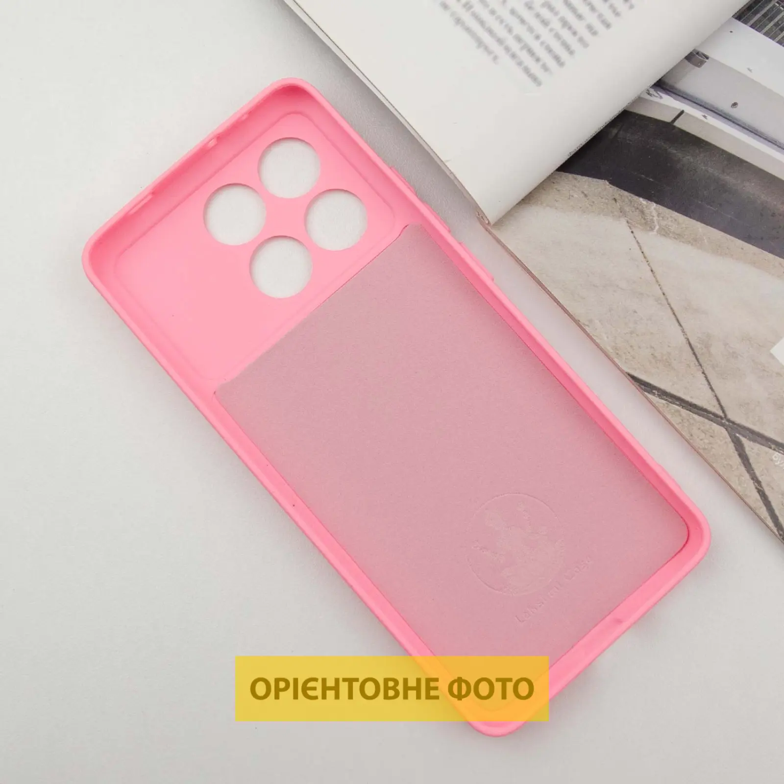 Чехол TPU GETMAN Liquid Silk Full Camera для Xiaomi Poco X6 / Note 13 Pro 5G, Розовый / Pink 2, TPU, купить оптом с доставкой