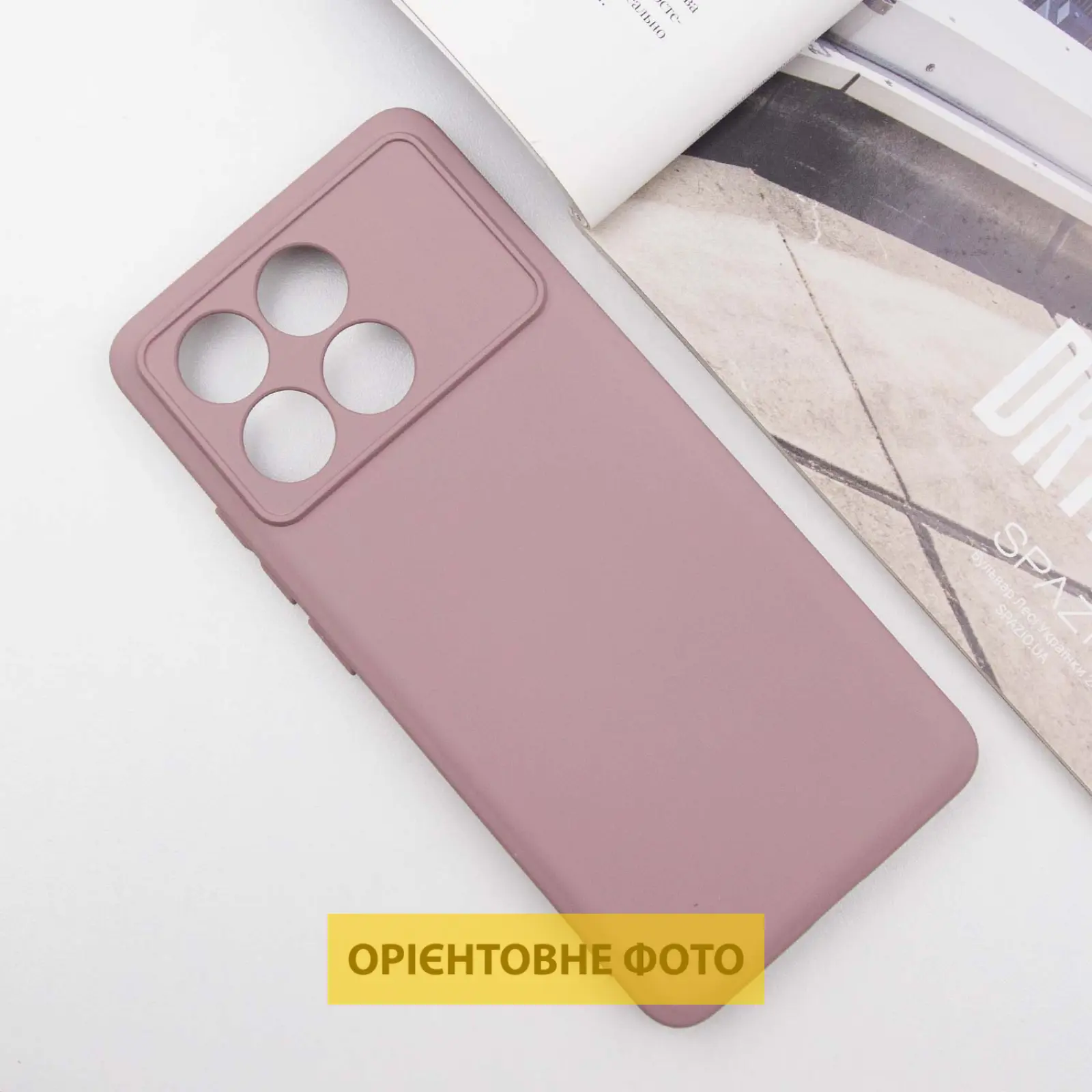 Чехол TPU GETMAN Liquid Silk Full Camera для Xiaomi Poco X6 / Note 13 Pro 5G, Розовый / Pink Sand 1, TPU, купить оптом с доставкой