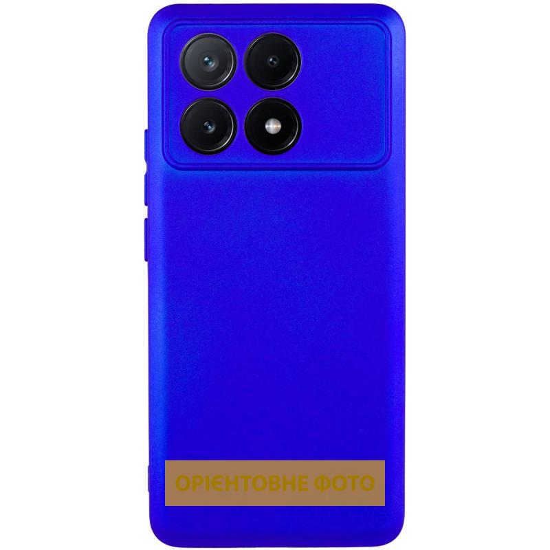 Чохол GETMAN Liquid Silk Full Camera для Xiaomi Poco X6 | TPU + Мікрофібра на малюнкі №1