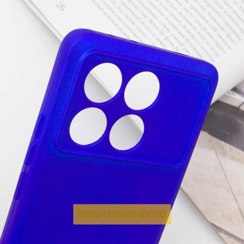 Чохол GETMAN Liquid Silk Full Camera для Xiaomi Poco X6 | TPU + Мікрофібра на малюнкі №5