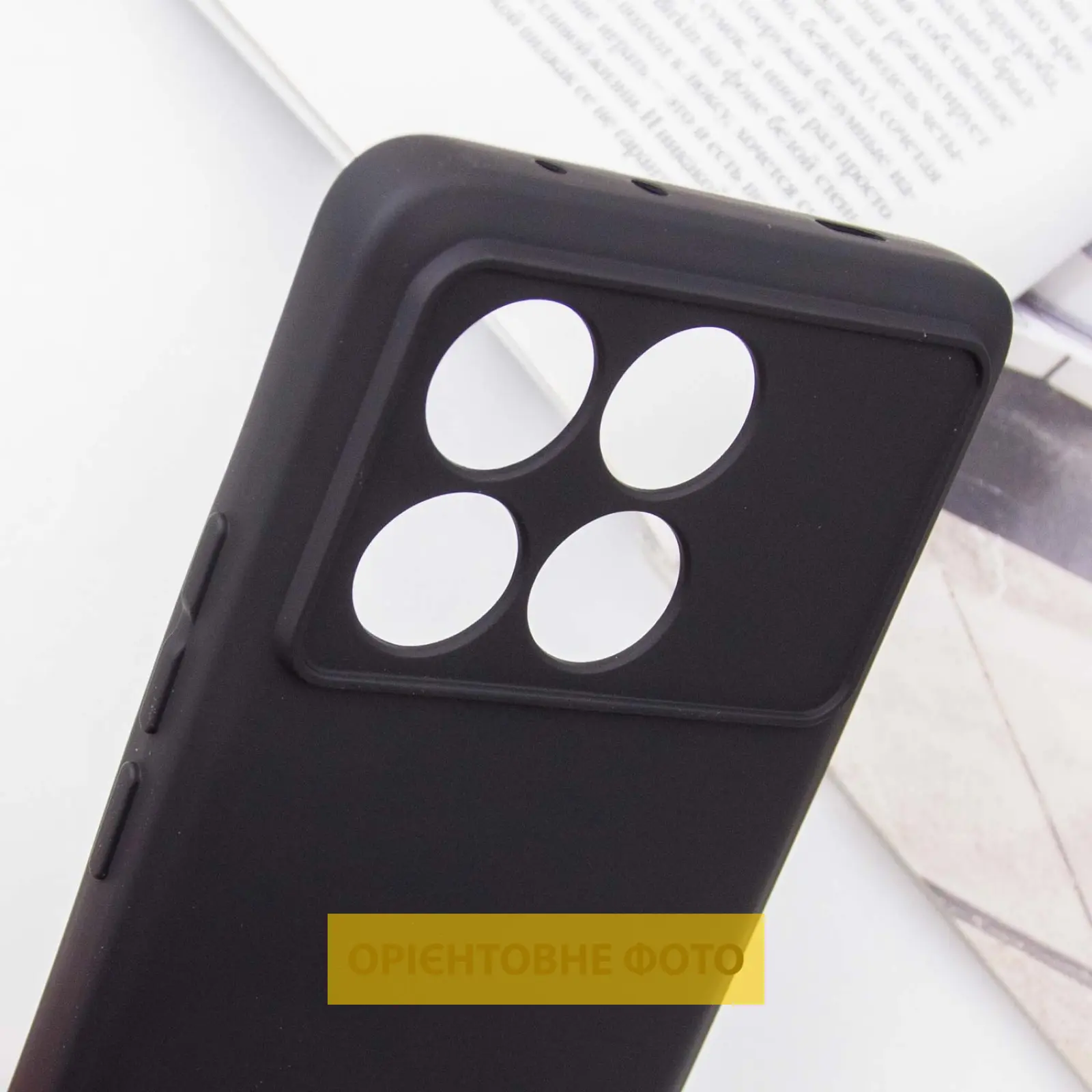 Чехол TPU GETMAN Liquid Silk Full Camera для Xiaomi Poco X6 / Note 13 Pro 5G, Черный / Black 4, TPU, купить оптом с доставкой