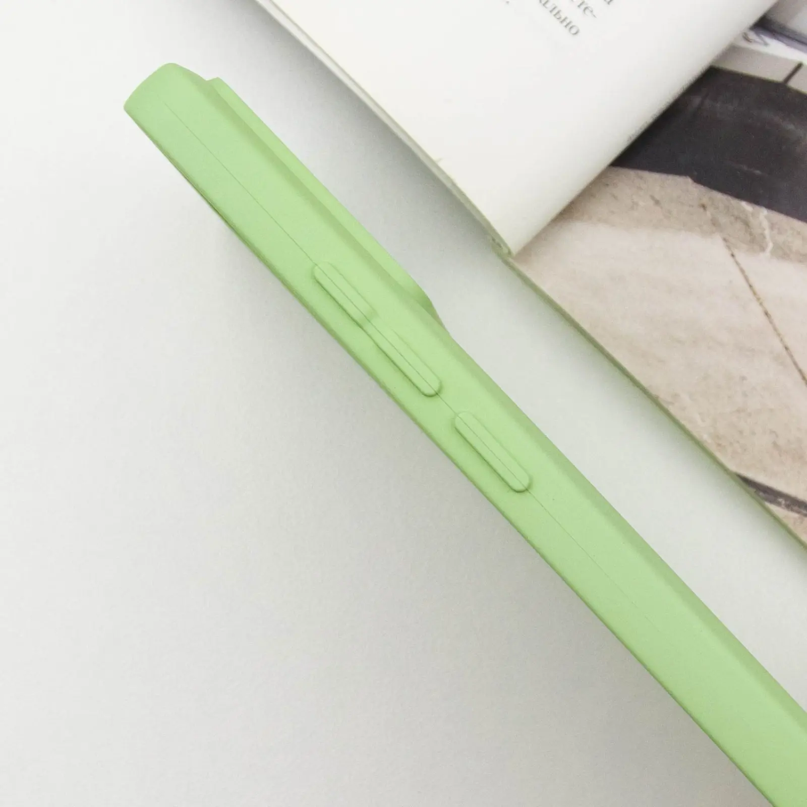 Чохол TPU GETMAN Liquid Silk Full Camera для Xiaomi Poco X6 Pro, Зелений / Pistachio 3, TPU, купити оптом з доставкою