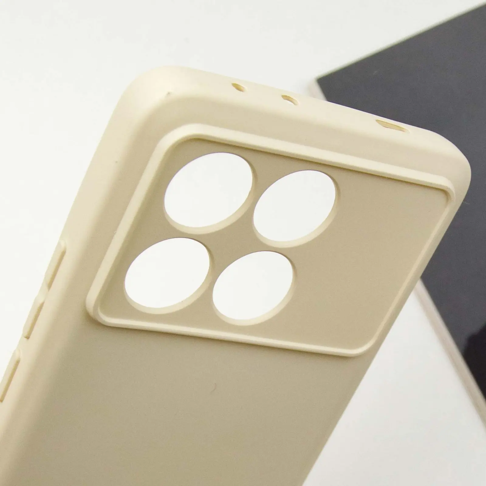 Чохол TPU GETMAN Liquid Silk Full Camera для Xiaomi Poco X6 Pro, Пісочний / Sand 5, TPU, купити оптом з доставкою